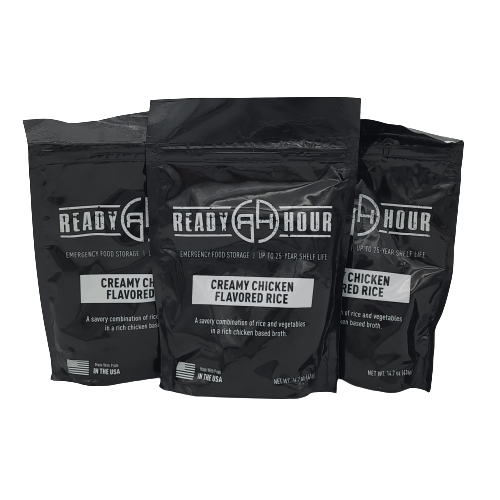 Ready Hour Creamy Chicken Flavored Rice Individual Pack (4 servings)